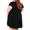 Stor storlek 9xl Summer Fat Mom Woman Dress Loose Plus Women Clothing 9xl Vestidos Clearance Sale 240422