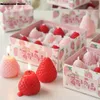 Candles Strawberry Aromatherapy Candle Hand Gift Wholesale Candle Gift Box Birthday Gift Handmade Small Wax Candle d240429