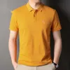 Fred Polo Perry Men Designer T-shirt T-shirt de qualité Top de qualité Polos de mode de luxe T-shirt à manches courtes Men Nouveau Silk Coton Styles de broderie de cou rond décontracté