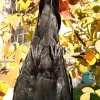 Décorations 2021 Faux oiseau réaliste suspendu de leurre de corbeau mort à la vie noire à plumes noires