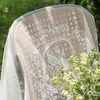 Белая кружевная скатерть для деревенского бохо свадебного свадебного душевого декора, стильного круглого прямоугольного наложения длинное винтажное винтажное приемое прием