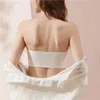 Bras Womens strapless bra seamless tube top breathable wireless wedding bra push up bra sexy womens underwear invisible Y240426