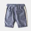 Shorts Kinderkledingbroek Groothandel voor de Groothandel Baby Fashion Plaid Bermuda Tide