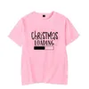 Męskie koszulki Krótki Slve TS Mens T-shirt świąteczne Toszt Toszt Happy New Year Graphic Tshirt Christmas Fashion Men Mens Shirt Tops Y240429