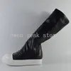 Laarzen owen seak dames schoenen knie hoge luxe trainers winter casual merk mode sneakers sneeuw flats zwart