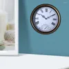 Zegary ścienne 12 -calowe wodoodporne zegar z cyfrowym ozdobem do dekorowania ogrodowego i zewnętrznego ogrodowego