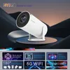 Hy300 Proiector Free Style per Android WiFi Home Cinema 720p Outdoor 1080p 4K Supportato USB 240410