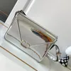 10A Fashion Designer Flap Messenger Clutch Genuine Leather Handbag Bags Shoulder Metal Mouth Letter Lacquer Crossbody Bag Adjustable Sh Fggp