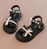 Luxe designer Kids Sandalen Fashion Girls Sandalen Sandalen Sandalen Sandalen Zomer Kind Flat Shoes Children Slipper