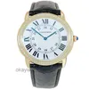 Calles unisexes montres de travail automatiques Carter Mens Regardez London Solo Gold Backset English W67004551