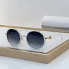 Round Sunglasses Gold Black/Grey Shaded Women Summer Shades Sunnies Lunettes de Soleil UV400 Eyewear