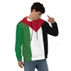 Heren Hoodies Sweatshirts Palestina 3D Fleece Hoodie Polter warm met pocket er zachte mannen vrouwen sweatshirt unisex casual pullover hoodies d240429
