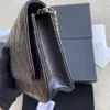 Modepåsar av högsta kvalitet Women Designer Classic Plånbok på kedjekaviar WOC Bag Grained Shiny Calfskin Crossbody Bags Shoulder Purse