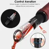 Stainless Steel Wine Aerator Pourer 100 Leakproof Decanter for Aerating Bottle 2 in 1 240420