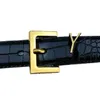 حزام للنساء من الجلد الأصلي 3 سم عرض جودة عالية الرجال أحزمة مشبك حذبة Cnosme Womens Weistband Cintura Ceintures 6 Color