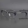 Mens Sunglasses Luxury Chrome Glasses Ch Cross Sunglasses Frames Designer Heart Men Eyeglass Pure Titanium Plate Myopia Chromes Gold Glasses 932