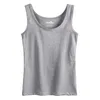 Women's Tanks Camis S-2XL Women Cotton Tanks Tops Summer 2024 Spring Casual All-match Sleless Slim Thin Camis Shirt Sexy Vest Fe d240427