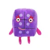 Bambole peluche 10 pezzi Numero cartone animato bambola peluche giocattolo educativo Film tv numero TV giocattoli regalo per bambini bambola educativa della prima infanzia t240428