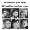 Trimage de cheveux sans fil rechargeable pour hommes toiletage des cheveux électriques professionnels Clipper barbe Hair coup de coupe Machine Edge 240429