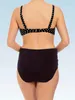 Damen Badebekleidung Sealonse 2024 Sexy High Taille Plus Size Bikini Sets Punkte Druck Frauen Badeanzug Tief-V-Badeanzug Brasilianischer Biquini