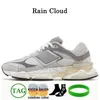 Novo 9060 2002r 550 327 Sneakersmen Women Running Running Shoes Quartz Grey Triple Black Rain Cloud Sea Sal