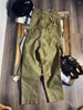 Pantalon masculin Tailor Brando 50s British Army Combat Pantalons Talon Solid Brass Zipper