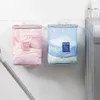 Aufbewahrungskörbe Nylon Mesh Wäscherei Tasche Tasche Einfache faltbare zusammenklappbare schmutzige Kleidung Korb Wand montiert leichte Wäscherei Hamper Badezimmer