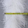 50 cm Ostrich Feather Boa Trimming 108642ply Natural Ostrich Feather Clothing Shawl Wedding Decoration Plume Scarf Customiz 240417