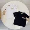 Kids Sets T-Shirt Shorts Designer Baby Kleinkinder Brand Kleidungsstücke schwarze weiße Kinder 2 Stück Jungen Mädchen Kleidung