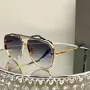 Dita Mach-Seven Men Women Designer Lunettes de soleil Metal Gold Plated Business Sports Style Original Box LKK9 PEA1