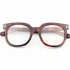 Lunettes de soleil Frames Vintage Lunets Fashion Fashion Custome Custome Acetate Eyeglass pour hommes et femmes lisant Myopia Optical Cadre