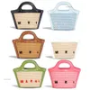 Brand de luxe Teave Paille Raffias Sac deigner Sac de plage de haute qualité Sac de plage Crossbody Mini Tote Luggage Bucket Handbag Clutch Carthing Sac à provisions 922