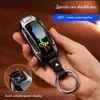 Sports Car Shap -Key Ring Cigarette Charging Double Arc Tlem mais com chaveiro