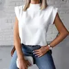 Women's Blouses Shirts Fashion O-neck Short Slve Solid Women Tops And Blouses 2024 Summer Casual Elegant Office Ladies Top Femme Blouse Y240426