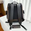 Designer Luxury Nuovi grandi uomini della moda Bag di viaggio in pelle 40344 Backpack tracce in tela firma di colorblock Best Quuality