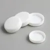 Mini White Plastic Empty Jar Pot Travel Cosmetic Sample Makeup Face Cream Containers Nail Art Organizer Home