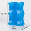 Ampliques à glace réutilisables pour l'ampleur des sacs de refroidisseur de rangement pour la poutre de rangement pour le lait à la boîte à refroidisseur de lait maternel pour garder frais (bleu2)