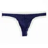 Sous-pants hommes sexy briefs en dentelle améliorer la poche de péni culotte de taille basse de taille basse-troncs élastiques élastiques