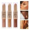 24pcs Ushas mettant en surbrillance le kit de bâtons de contour de bronzer pour le maquillage de peau légers à double crème