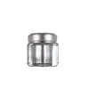 Bouteilles de rangement 20pcs Cosmetic Jar Pot Pot Pot à paupières Makeup Face Crème Conteneur Bouteille acrylique pour les crèmes Produits de soins de la peau
