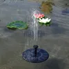 1 ~ 5pcs Hobbylane okrągły fontanna słoneczna pływające energia słoneczna Fuente pływająca pompa wodna 3 głowy zraszacza stawowe ogrodowe patio 240419