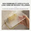 Set Luxury Gold Toilet Paper Holder with Shelf No Punching Acrylic Roll Paper Holder Tissue Hanger Bathroom Accessories
