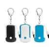 Rechargeable Self Defense Keychain Alarm-125 dB Loud Emergency Personal Siren Ring with LED Light SOS Safety Alert Device