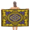 Asciugamano da spiaggia da donna bandana personalizzata Tribal Etnic Ethnic Sciame da bagno Scialvia spiaggia in tessuto di alta qualità Assemblea da bagno 240422
