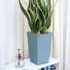 Piantatrici vaso di piante decorative con fori di drenaggio per piante per la casa forniture per giardini brodo Q240429