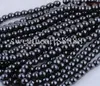 MIC NUOVO 8 mm 200 pezzi Black Natural Jet Ematite gemma pietra rotonda a sfera per perle di perle Gioielli Diy4955407