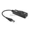 Сетевые кабельные разъемы USB 3.0 USB-C TIPE-C до RJ45 100/1000 Gigabit LAN Ethernet Adapter 100/1000 Мбит/с для/Win PC 243S с коробкой DHJHL