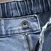 5xl 6xl 7xl uomini jeans di moda per personalità più dimensioni streetwear pantaloni blu vintage blu marchio uomo pantaloni abiti primaverili 240424