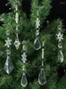 Żyrandol Crystal Camal 50pcs Straski akrylowe koralik choinka girland wisiorek