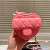 Kobiety miłość torba do makijażu Vintage Designer portfel 6 Kolor Crossbody Torka na ramię Złota sprzętowa luksusowa torebka torba pod pachami wieczorna torebka